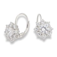 Orecchini Domar Gioielli Donna Orecchino argento 925 in Argento Cubic Zirconia EZB082974